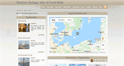 Desktop Screenshot of maritimeatlas.eu